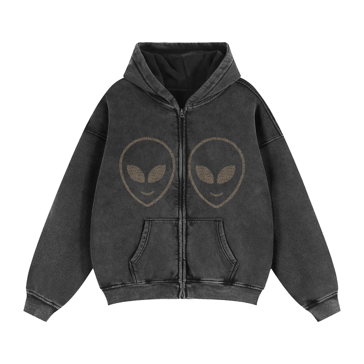 ATL MIND Double Vision Zip Hoodie | product detail | TOP SECRET