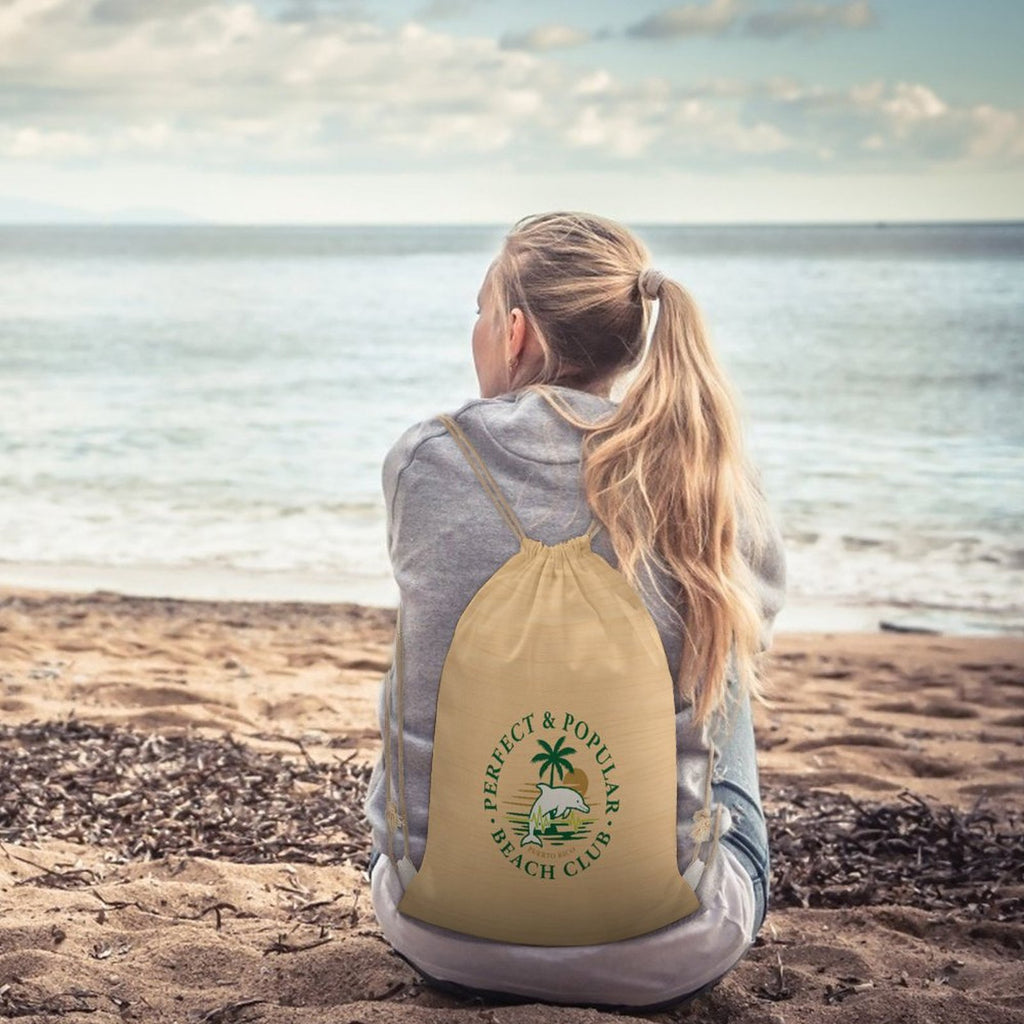 Perfect & Popular Seal Canvas Drawstring Bag | product detail | TOP SECRET