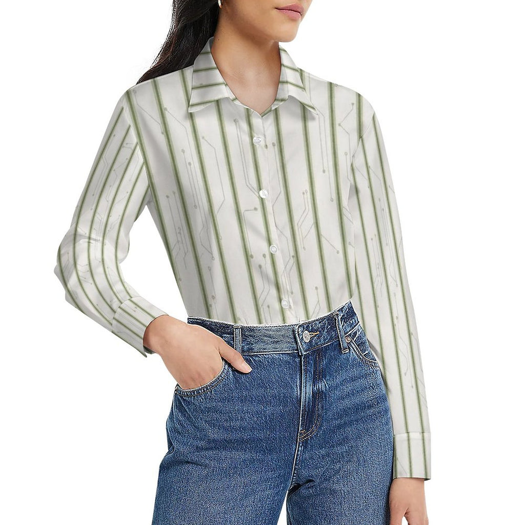 Perfect & Popular Clubhouse Pinstripe Blouse | product detail | TOP SECRET