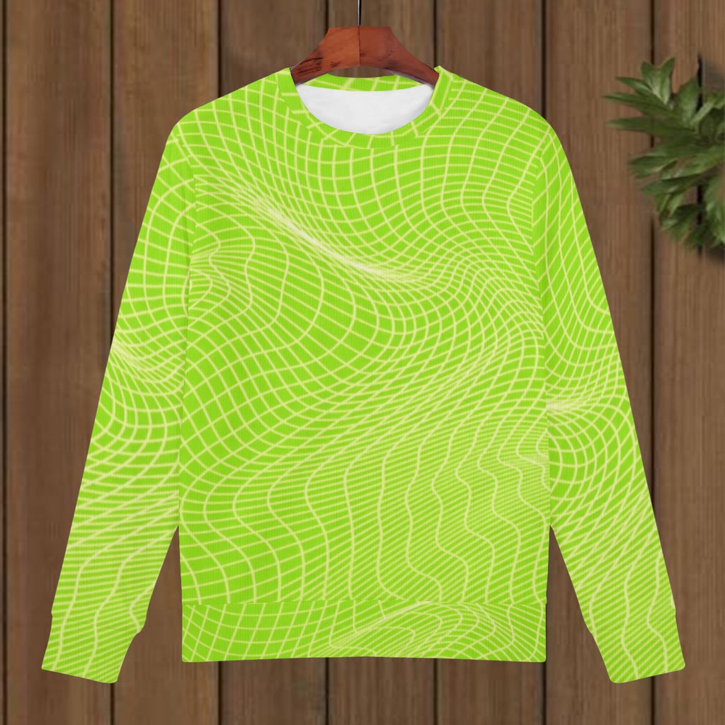 Perfect & Popular Lime Signal Knit Sweater | product detail | TOP SECRET