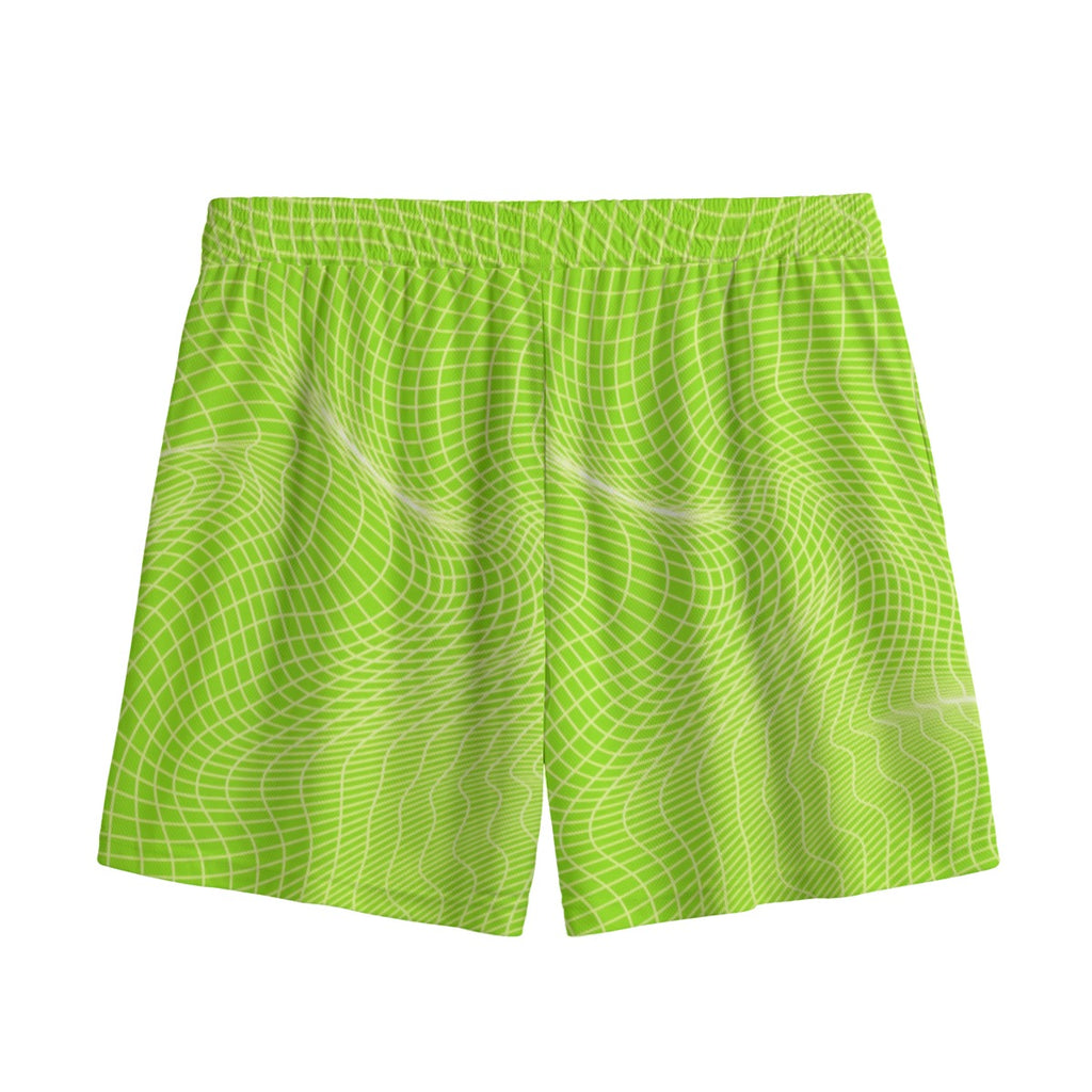 Perfect & Popular Lime Signal Mesh Short | product detail | TOP SECRET