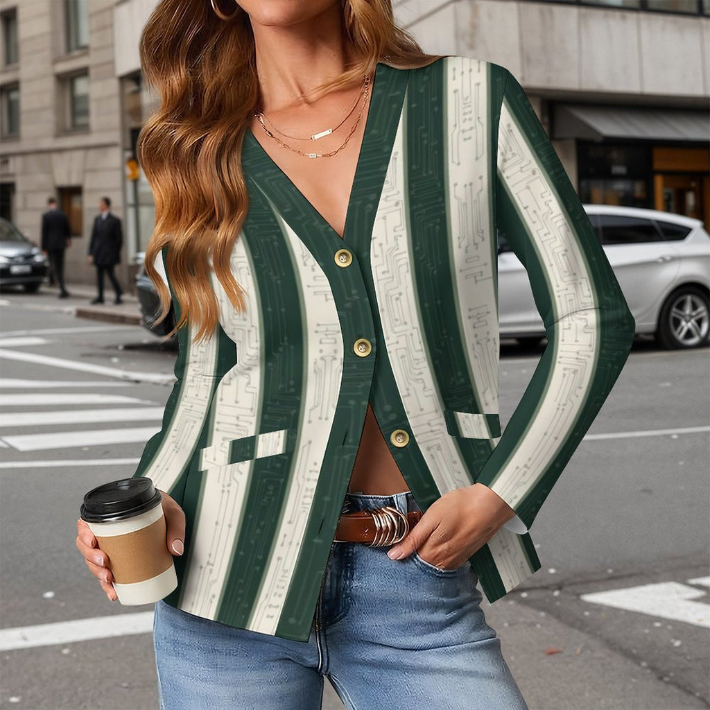 Perfect & Popular Clubhouse Stripe Cardigan | product detail | TOP SECRET