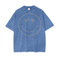 ATL MIND Blue Signal Acid Wash Tee | product detail | TOP SECRET