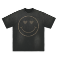 Perfect & Popular Mr. Happy Distressed Tee | product detail | TOP SECRET