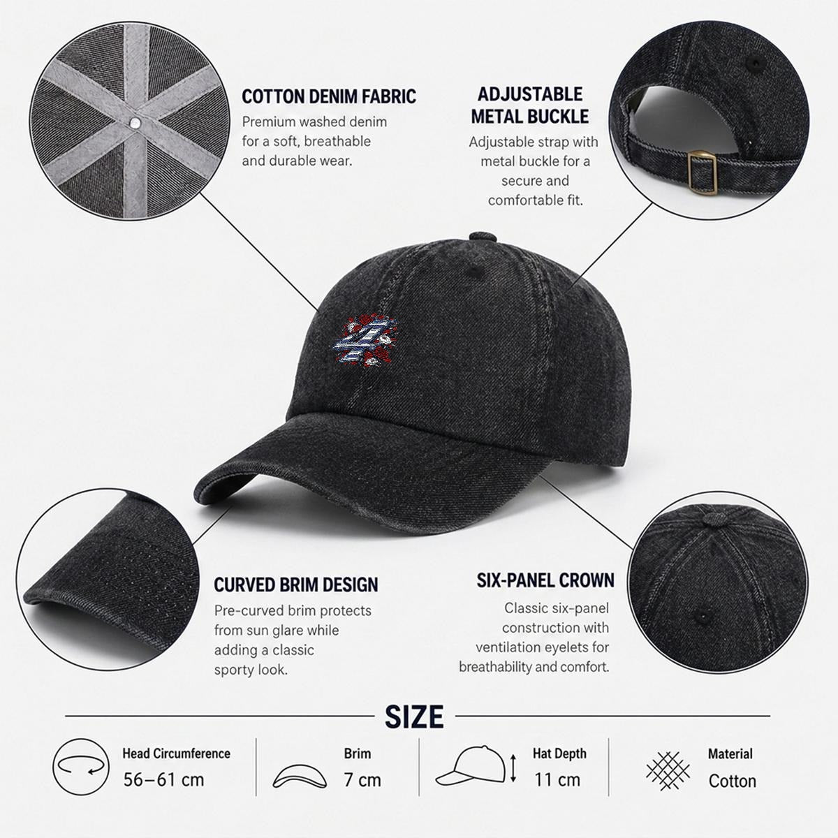 Perfect & Popular Star Signal Baseball Cap | product detail | TOP SECRET