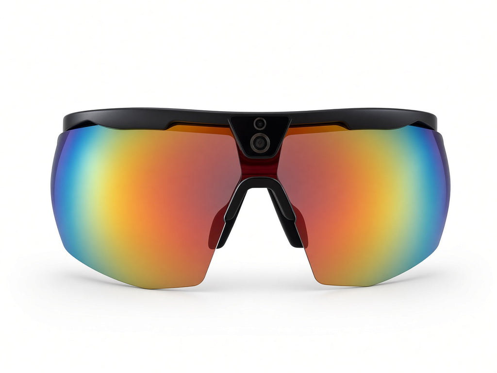 Moto 11111 Companion smart glasses front view on white